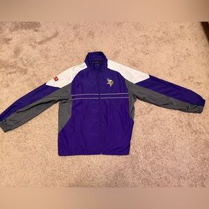 VTG Dunbrooke Minnesota Vikings Windbreaker purple (L)
